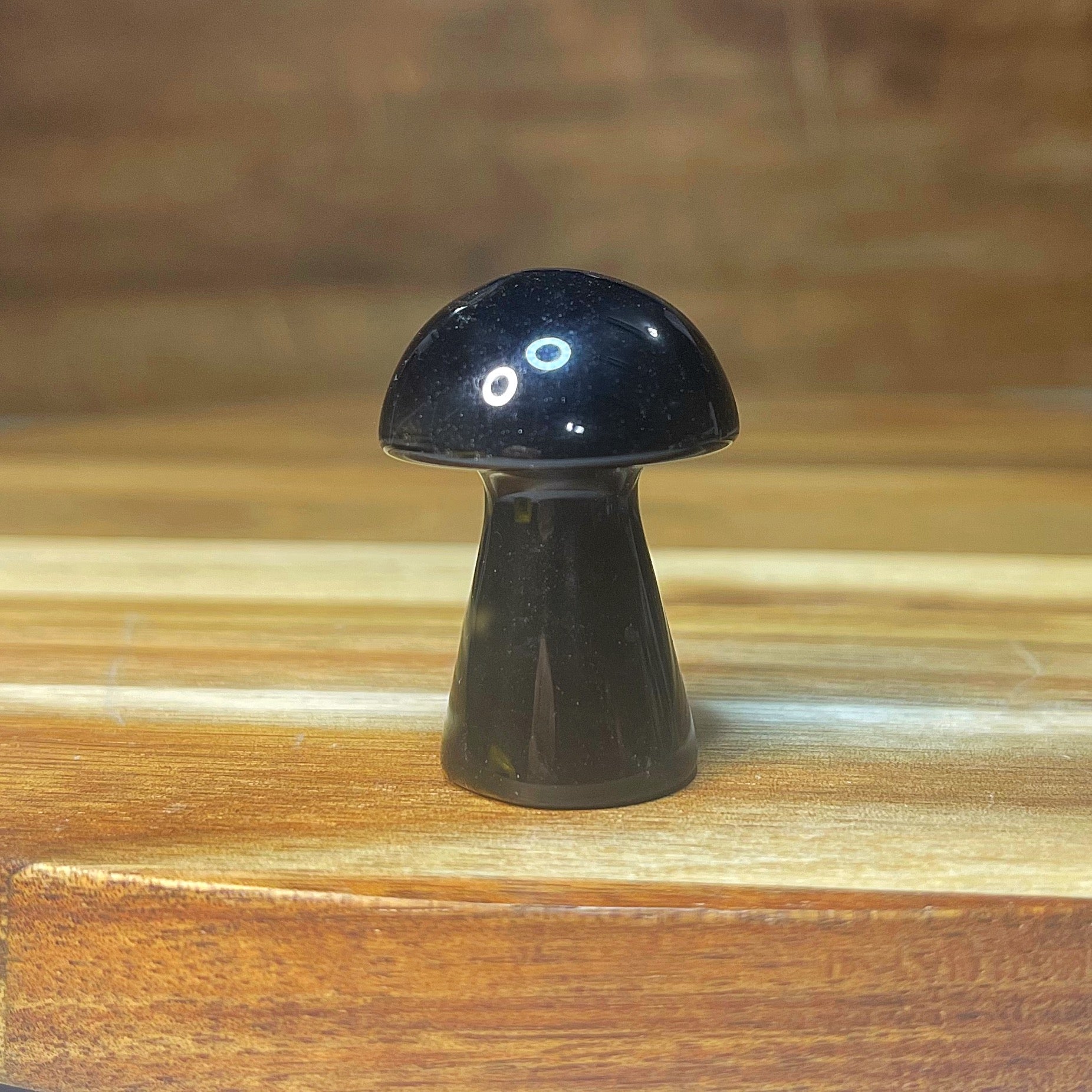 Black Obsidian Mushroom