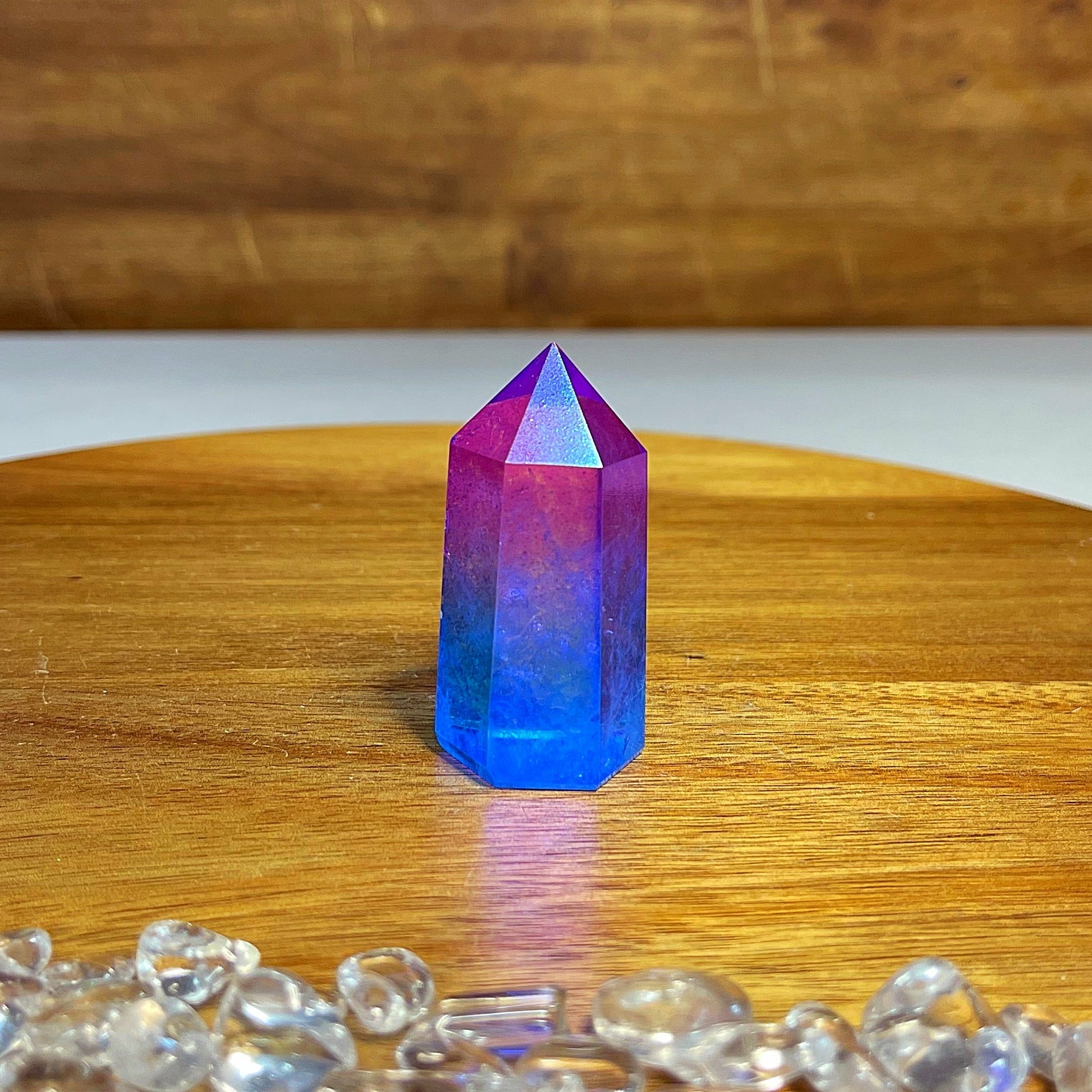 Purple/Blue Aura Quartz